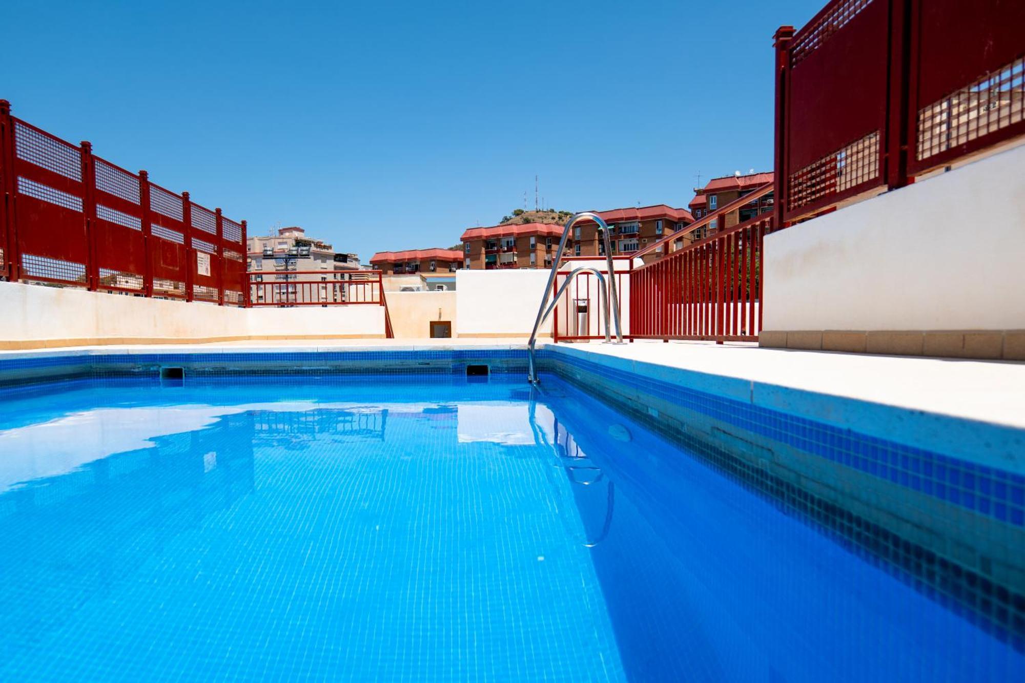 Apartamento Agua Gibralfaro Centro Con Piscina Malaga Zewnętrze zdjęcie
